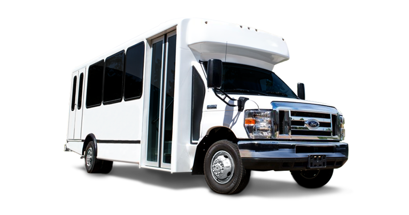24 passenger coach bus
